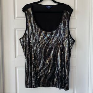 REITMAN’S | Sequin tank top